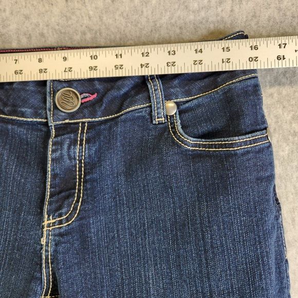 Wrangler Jeans Womens 8 Blue Booty Up Carolina Breakaway Bootcut Western Ranch - Picture 9 of 16